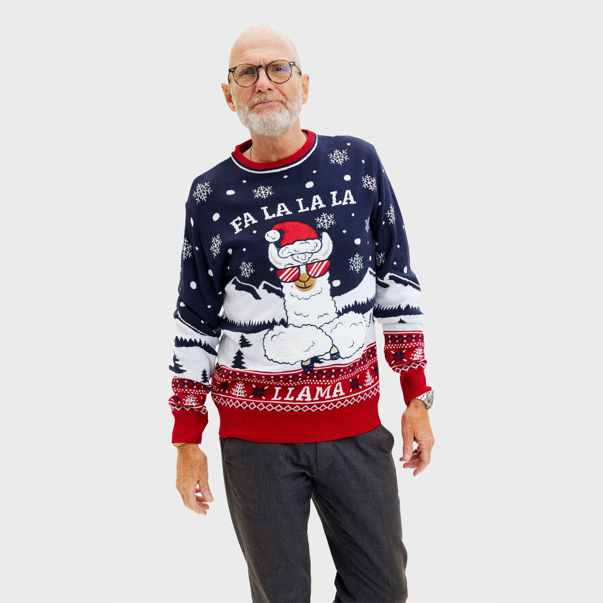 Fa la la la llama Sweater - Damen
